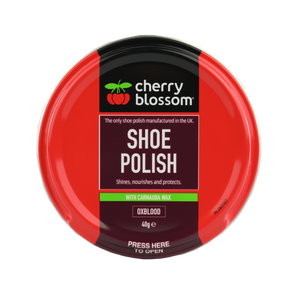 Cherry Blossom Shoe Polish Oxblood 40g