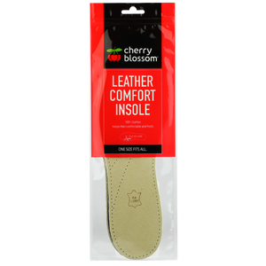 Cherry Blossom Leather Comfort Insole