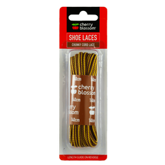 Cherry Blossom Chunky Cord Lace Yellow/Tan 140cm