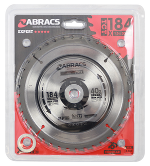 Abracs Circular Saw Blade 184mm x 30mm x 40t 240v