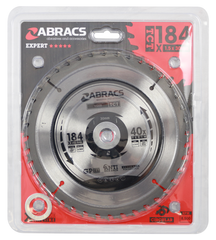 Abracs Circular Saw Blade 184mm x 30mm x 40t 240v