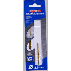 SupaTool Titanium Coated HSS Drill Bits 1.5x40mm