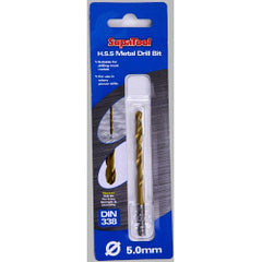 SupaTool Titanium Coated HSS Drill Bits 1.5x40mm