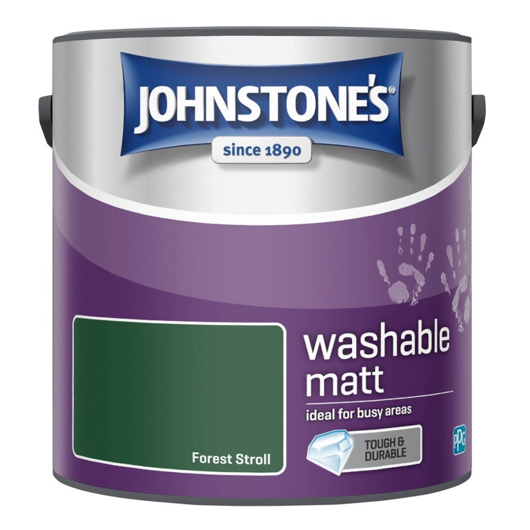 Johnstone's Washable Paint 2.5L Forest Stroll