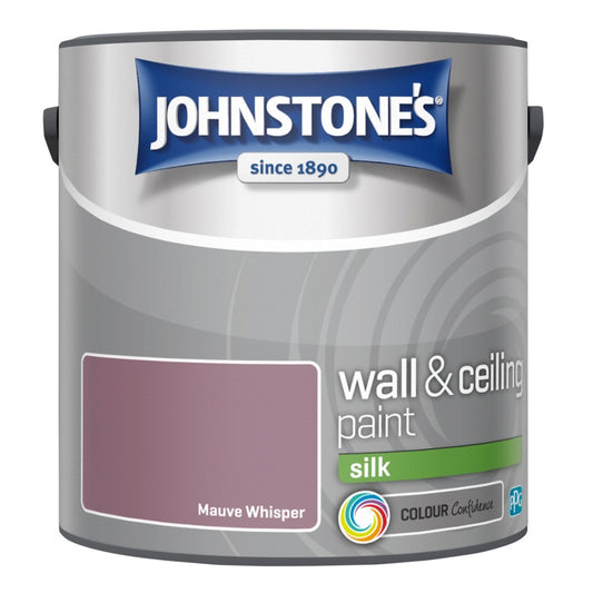 Johnstone's Wall & Ceiling Silk 2.5L Mauve Whisper