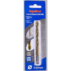 SupaTool Titanium Coated HSS Drill Bits 1.5x40mm