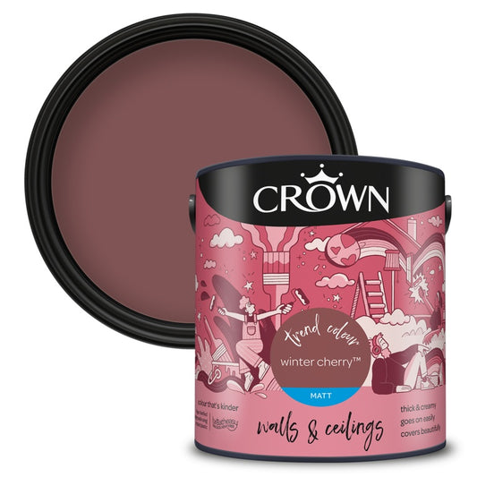 Crown Walls & Ceilings Matt 2.5L Pacific Oyster