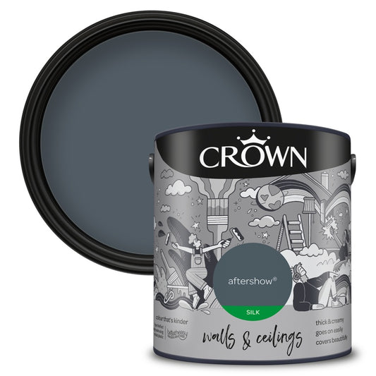 Crown Walls & Ceilings Silk 2.5L Aftershow