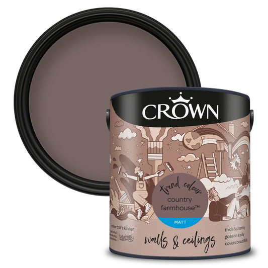 Crown Walls & Ceilings Matt 2.5L Endeavour