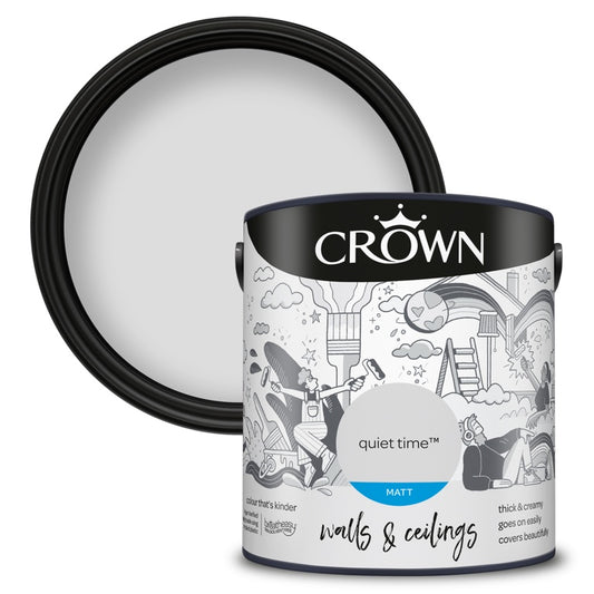 Crown Walls & Ceilings Matt 2.5L Quiet Time