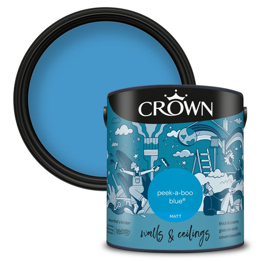 Crown Walls & Ceilings Matt 2.5L Overjoyed