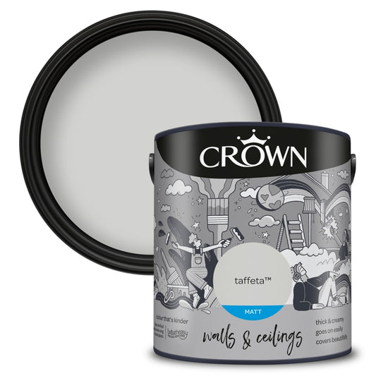 Crown Walls & Ceilings Matt 2.5L Salt Spray
