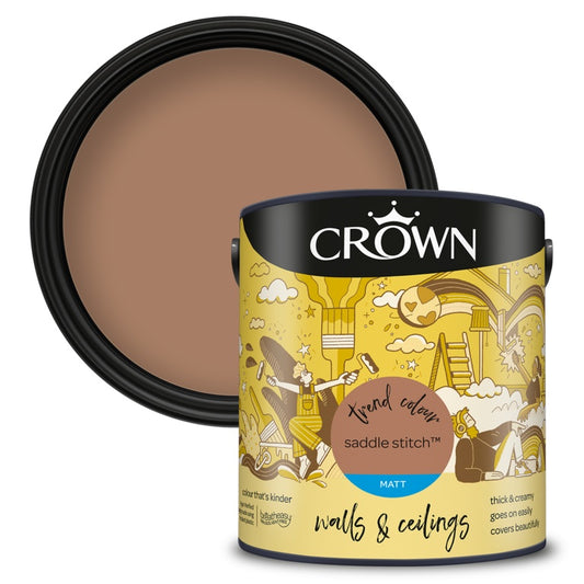 Crown Walls & Ceilings Matt 2.5L Mulberry Mist