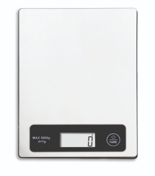 Casa & Casa Stainless Steel Electronic Kitchen Scale Silver