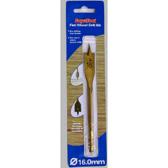 SupaTool Titanium Coated Flat Wood Drill Bits 10mm
