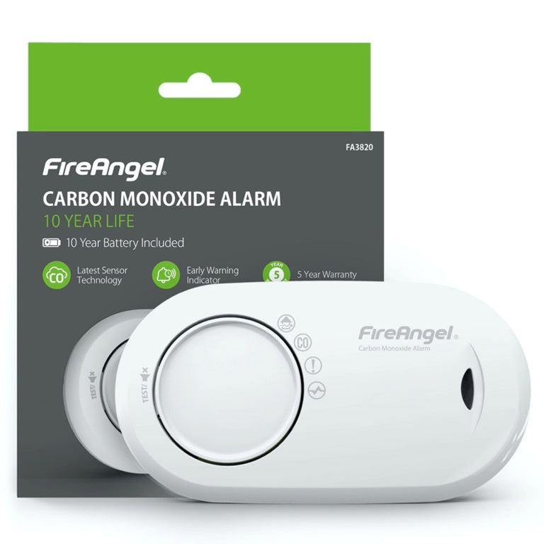 Fire Angel Carbon Monoxide Alarm 10 Year Life