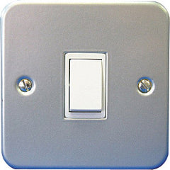 Securlec Metal Clad 1 Gang 2 Way Switch