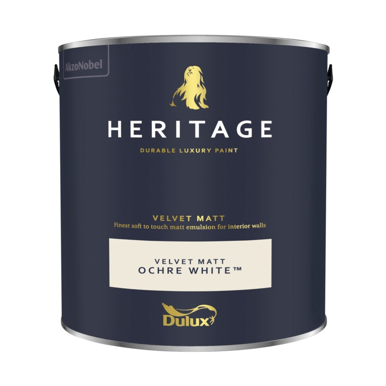 Dulux Heritage Matt 2.5L Ochre White