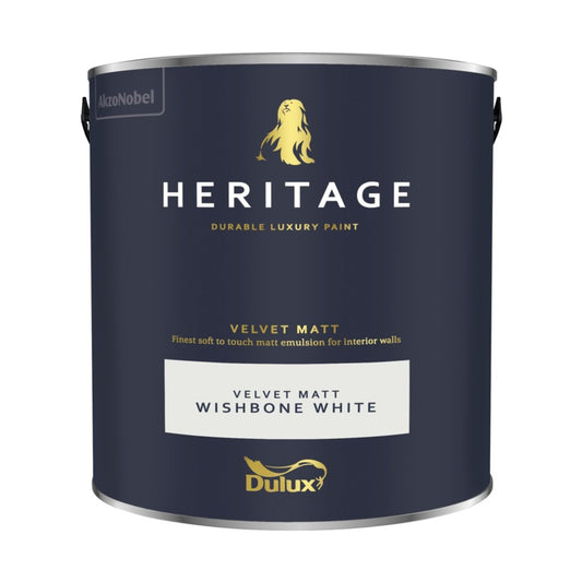 Dulux Heritage Matt 2.5L Wishbone White