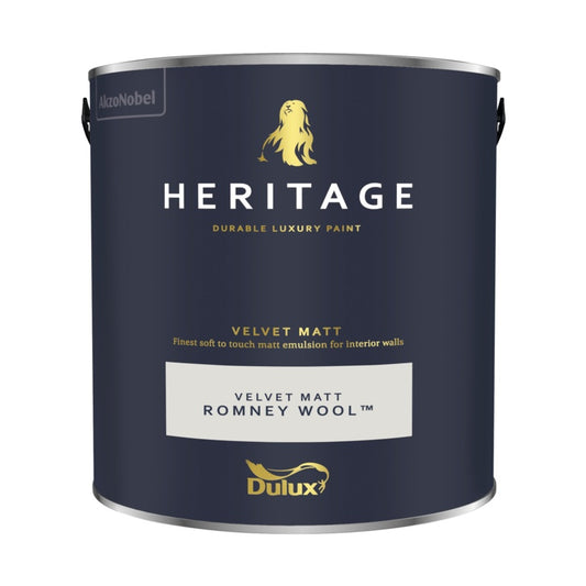 Dulux Heritage Matt 2.5L Lead White