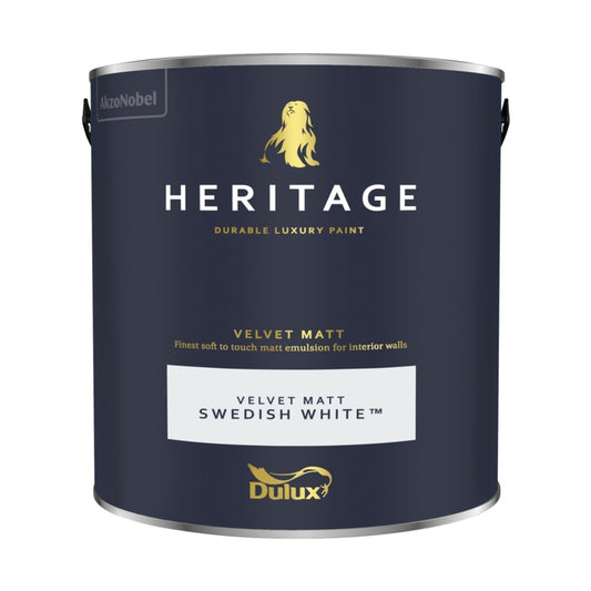 Dulux Heritage Matt 2.5L Indian White