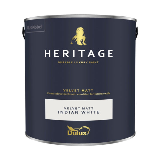 Dulux Heritage Matt 2.5L Indian White