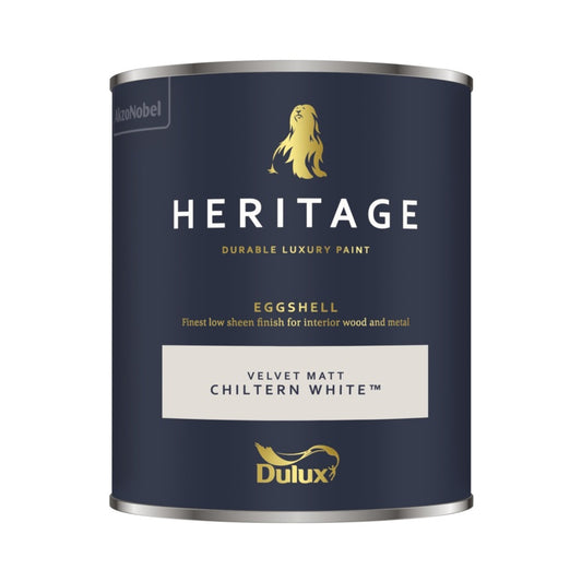 Dulux Heritage Eggshell 750ml Indian White