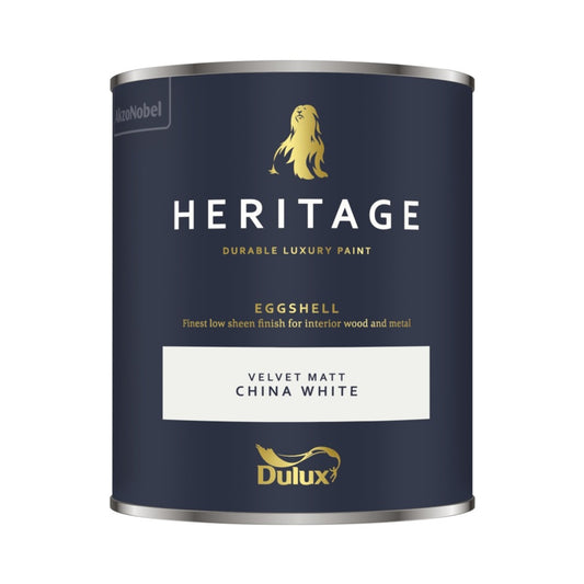 Dulux Heritage Eggshell 750ml China White