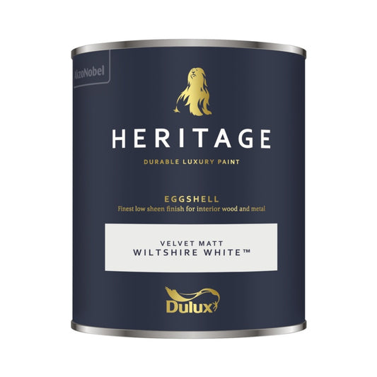 Dulux Heritage Eggshell 750ml Wiltshire White