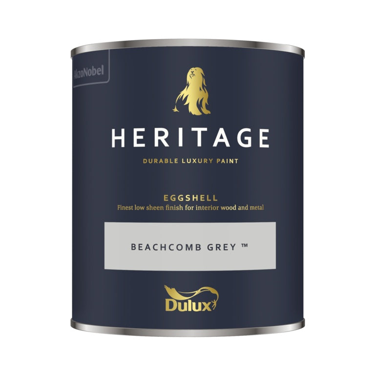 Dulux Heritage Eggshell 750ml Beachcomb Grey