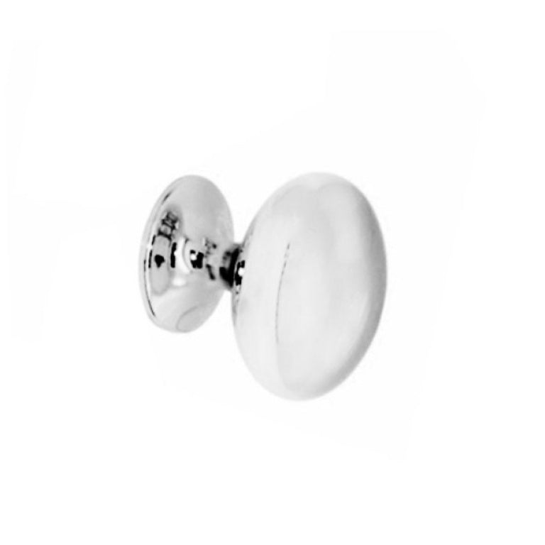 Securit Oval Knobs (2) CP 35mm