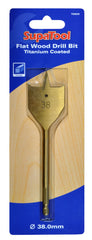 SupaTool Titanium Flat Wood Drill Bit 38mm