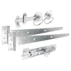 Smiths Ironmongery Ring Latch Side Gate Kit Zinc Plated