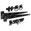 Smiths Ironmongery Ring Latch Side Gate Kit Zinc Plated