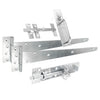 Smiths Ironmongery Suffolk Latch Side Gate Kit Zinc Plated