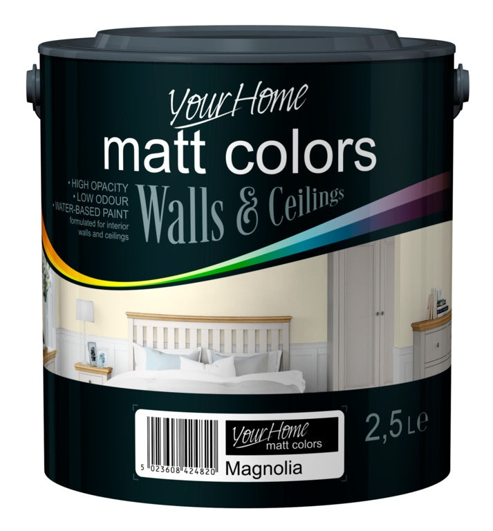 Your Home Matt Emulsion 2.5L Magnolia