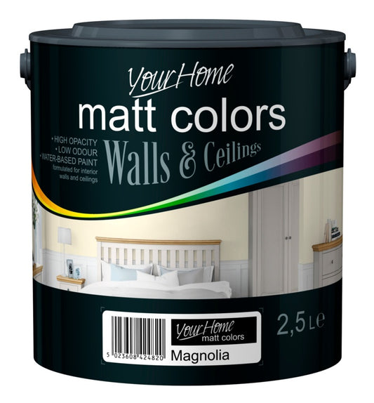 Your Home Matt Emulsion 2.5L Magnolia