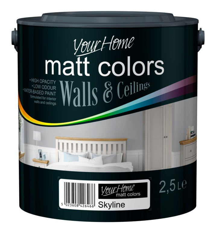 Your Home Matt Emulsion 2.5L Skyline