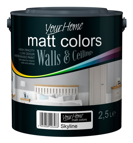 Your Home Matt Emulsion 2.5L Skyline