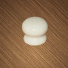 Securit Cracked White Ceramic Knobs (2) 35mm