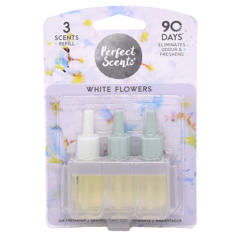 Perfect Scents 3 Scents Refill White Flowers