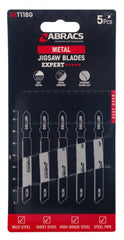 Abracs Jigsaw Blade For Metal Pack 5 77mm