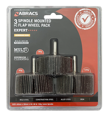 Abracs Flap Wheel 60mm Pack 3
