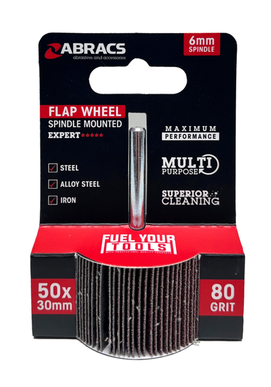 Abracs Flap Wheel 50mm Pack 3