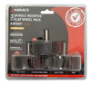 Abracs Flap Wheel 50mm Pack 3
