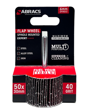 Abracs Flap Wheel 40mm Pack 3