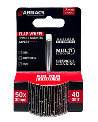 Abracs Flap Wheel 40mm Pack 3