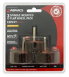 Abracs Flap Wheel 40mm Pack 3