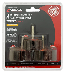 Abracs Flap Wheel 40mm Pack 3