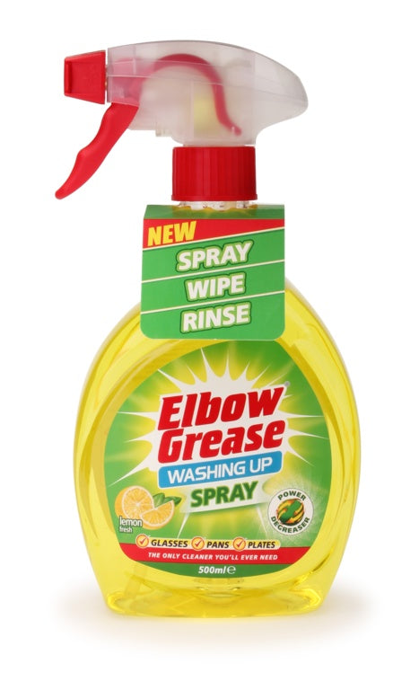 Elbow Grease Washing Up Spray Lemon / 500ml